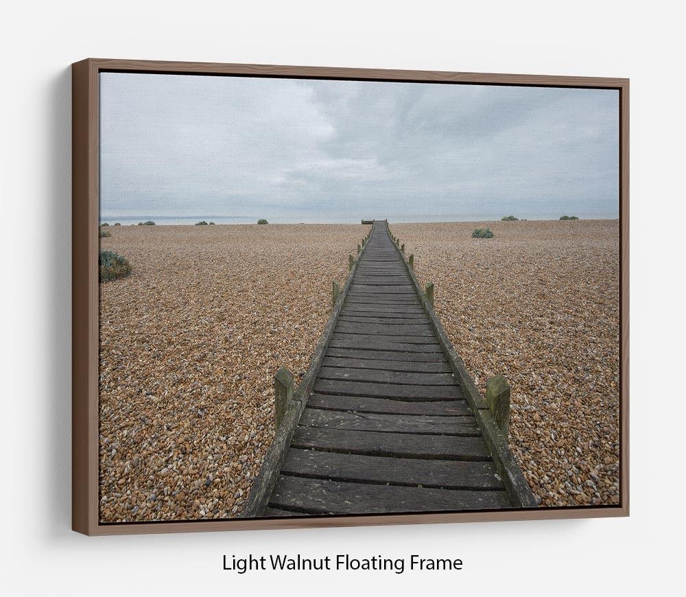 Vanishing Point Floating Frame Canvas - Canvas Art Rocks 7