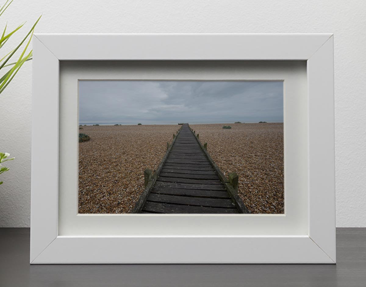 Vanishing Point Framed Print - Canvas Art Rocks - 3