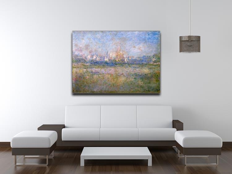 Vctheuil in the fog by Monet Canvas Print & Poster - Canvas Art Rocks - 4