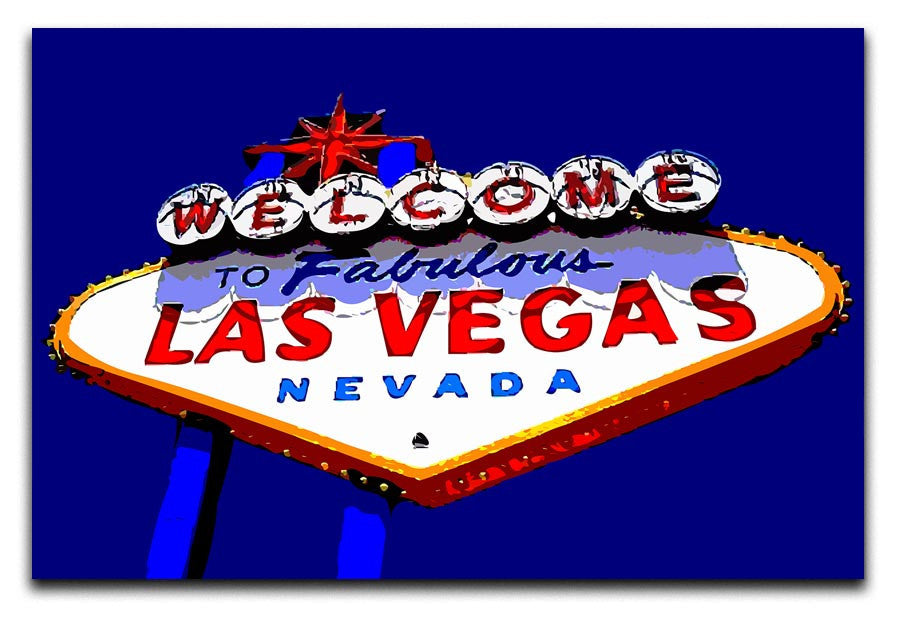 Vegas Print - Canvas Art Rocks - 1