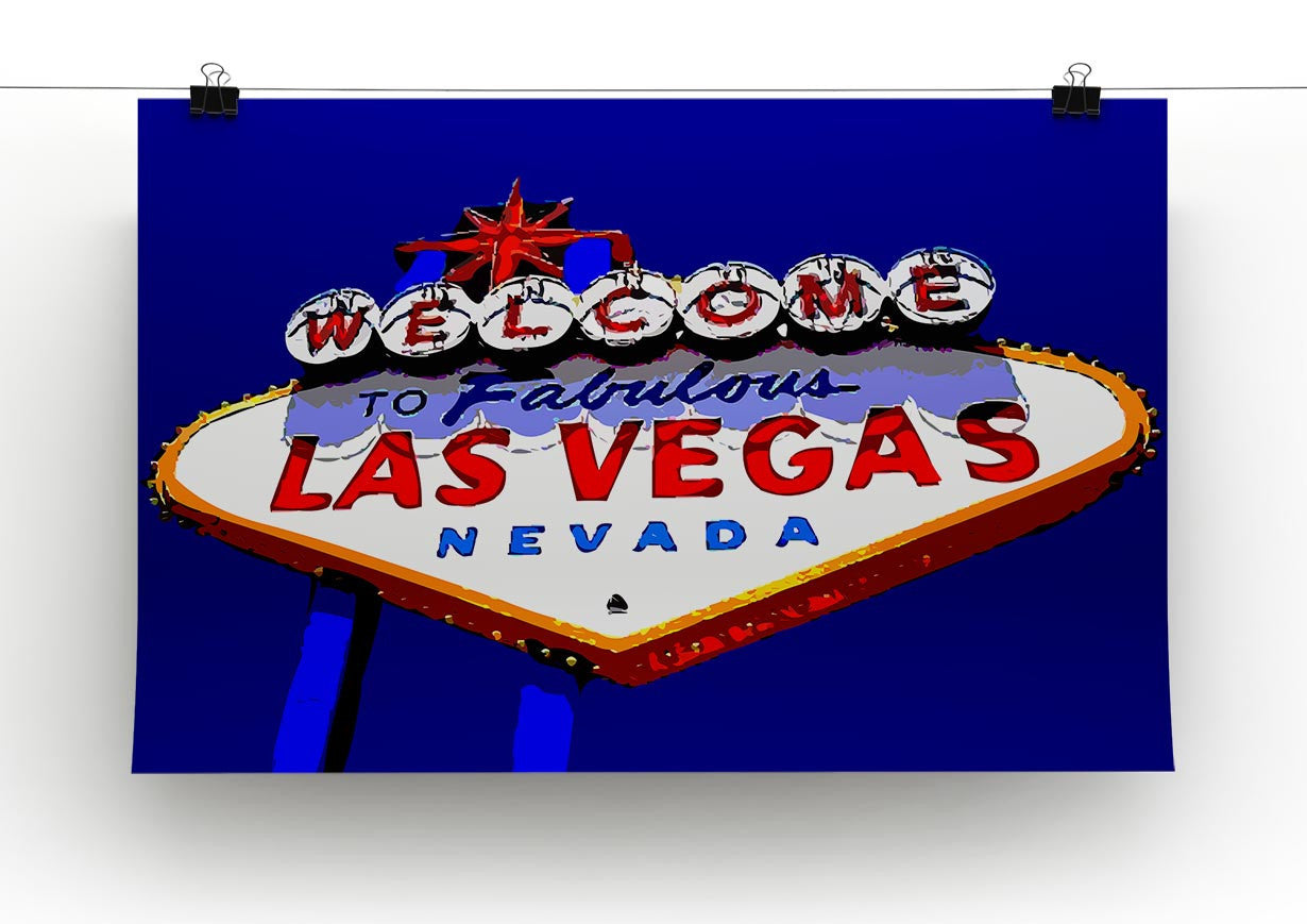 Vegas Print - Canvas Art Rocks - 2