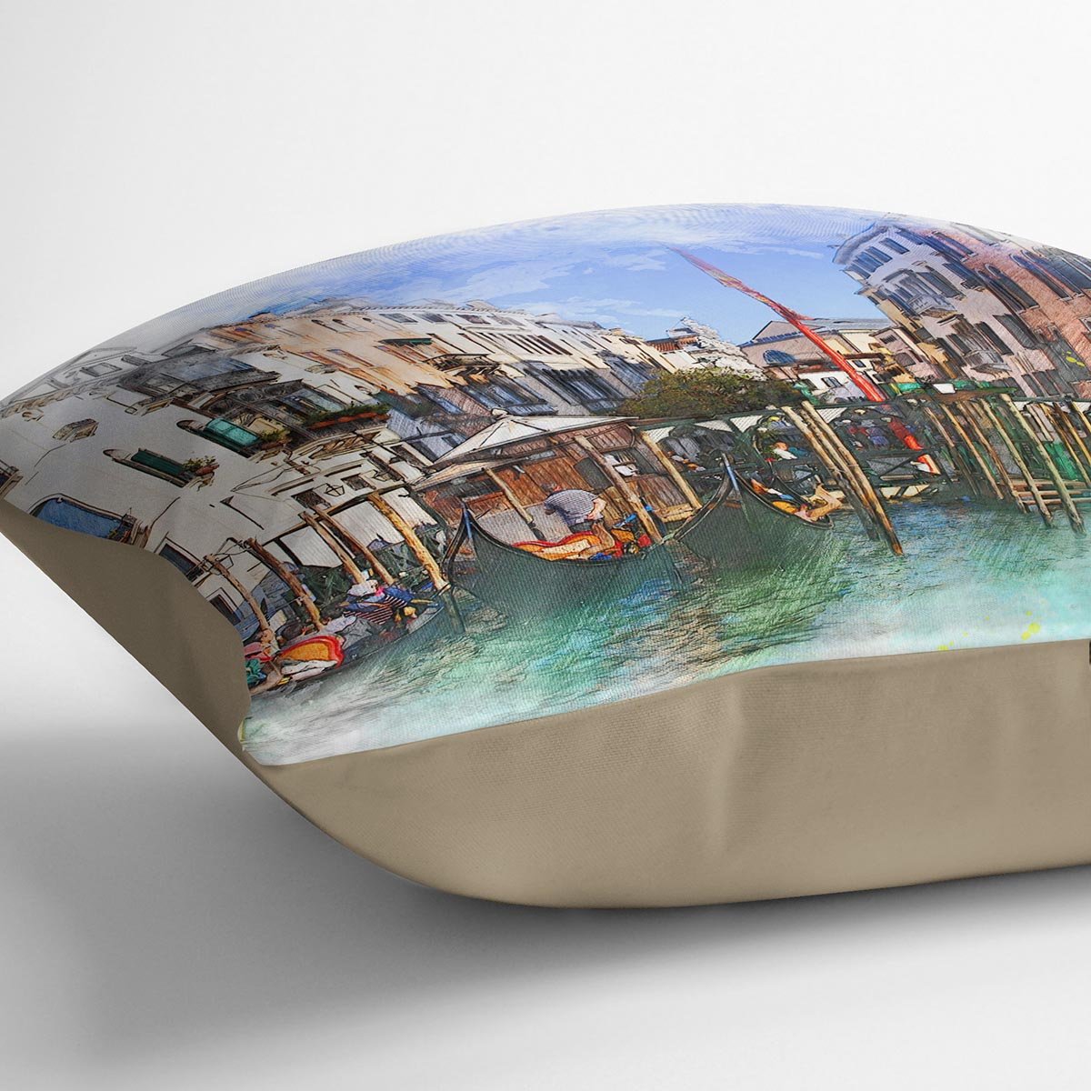 Venice Painting Cushion