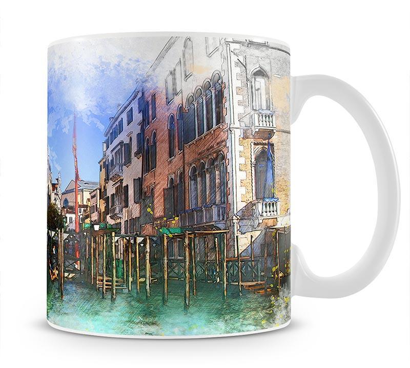 Venice Painting Mug - Canvas Art Rocks - 1