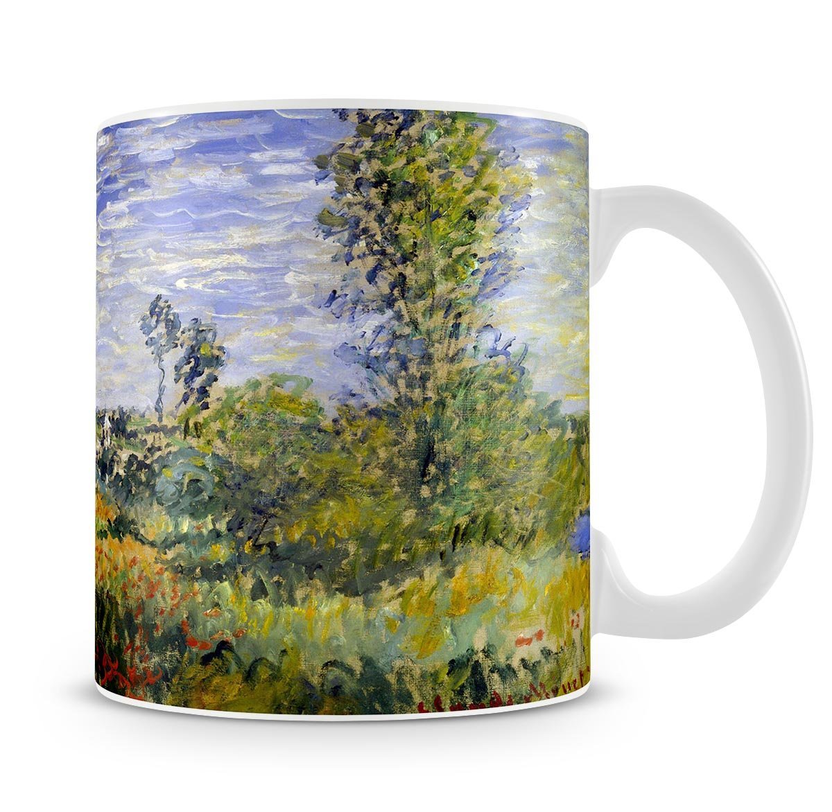 Vetheuil by Monet Mug - Canvas Art Rocks - 4