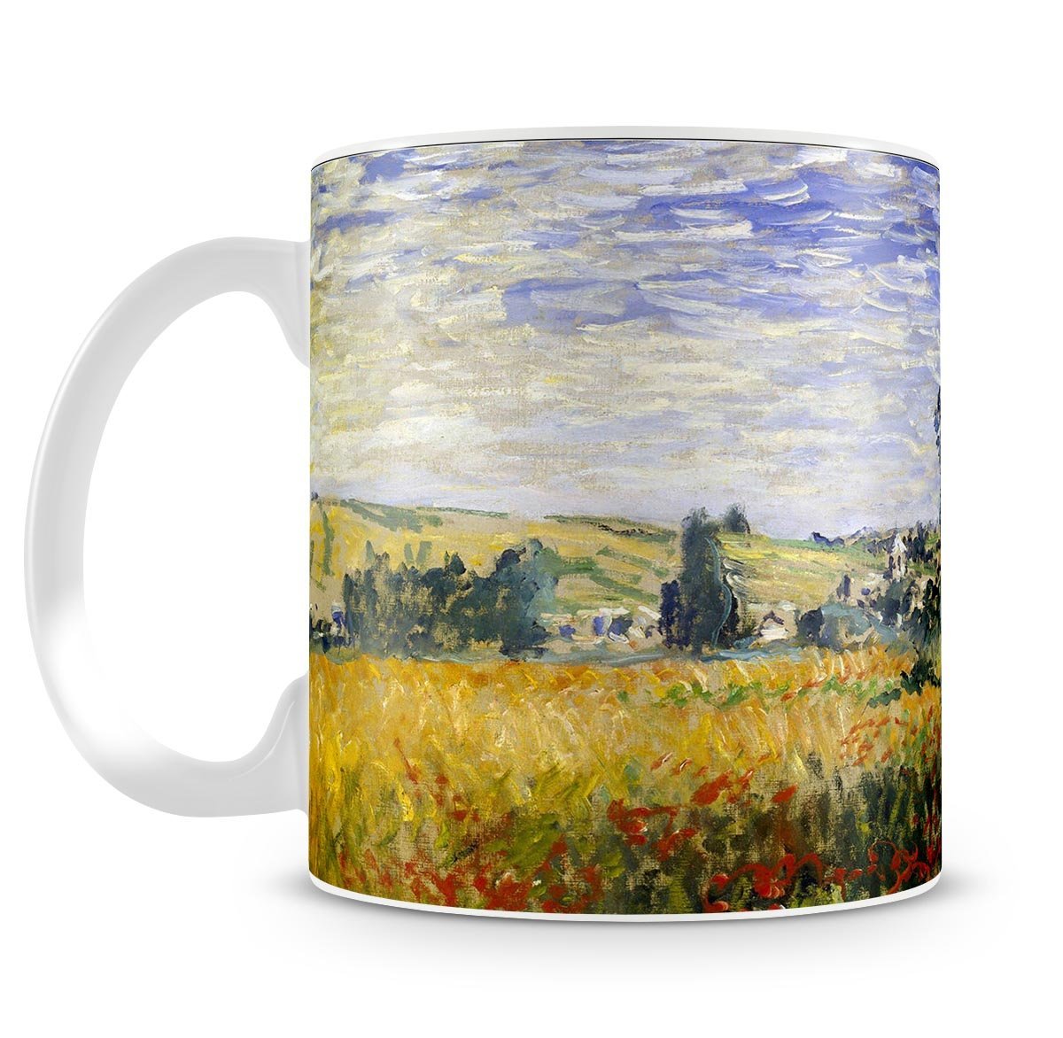 Vetheuil by Monet Mug - Canvas Art Rocks - 4