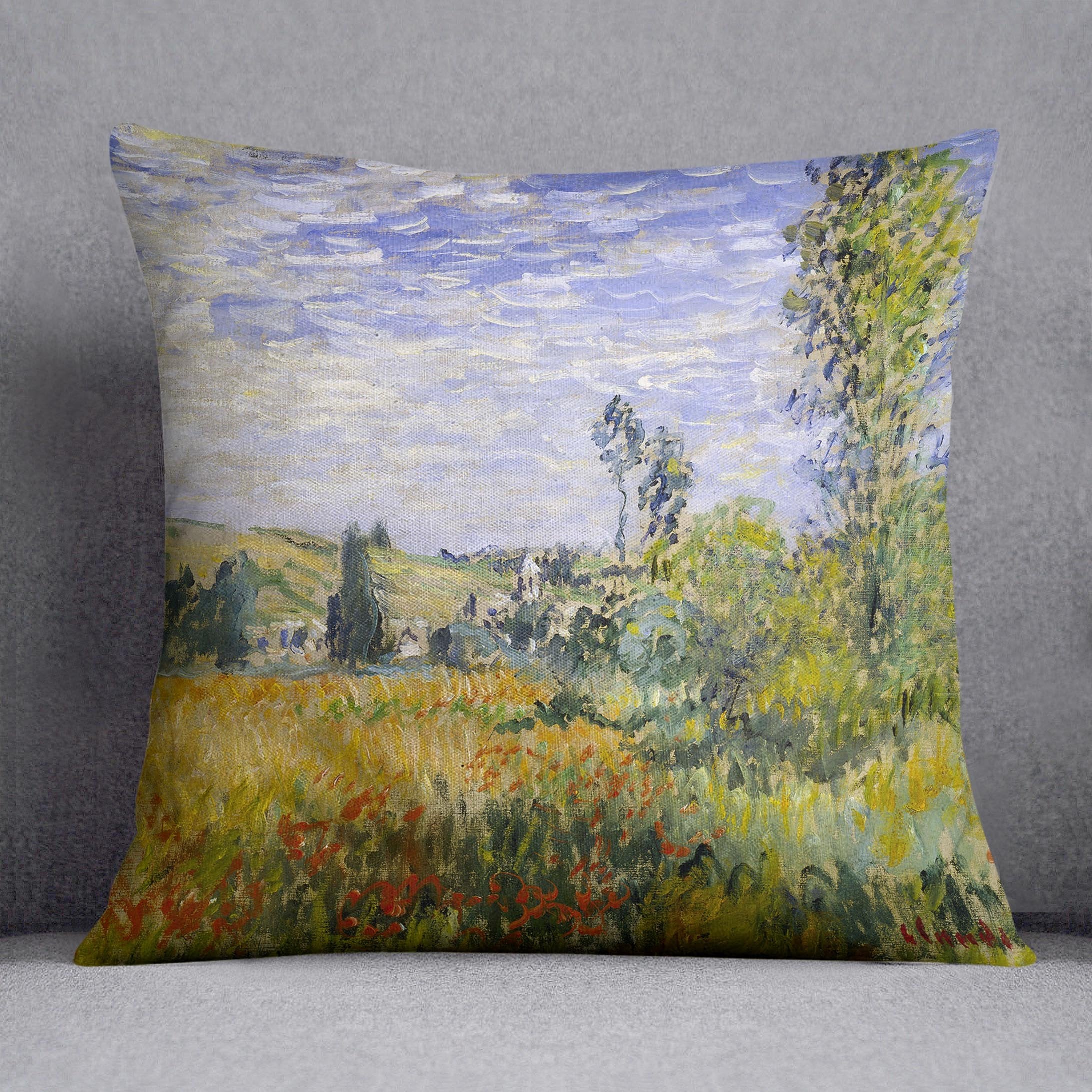 Vethueil by monet Throw Pillow