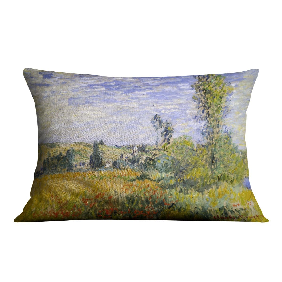 Vethueil by monet Throw Pillow