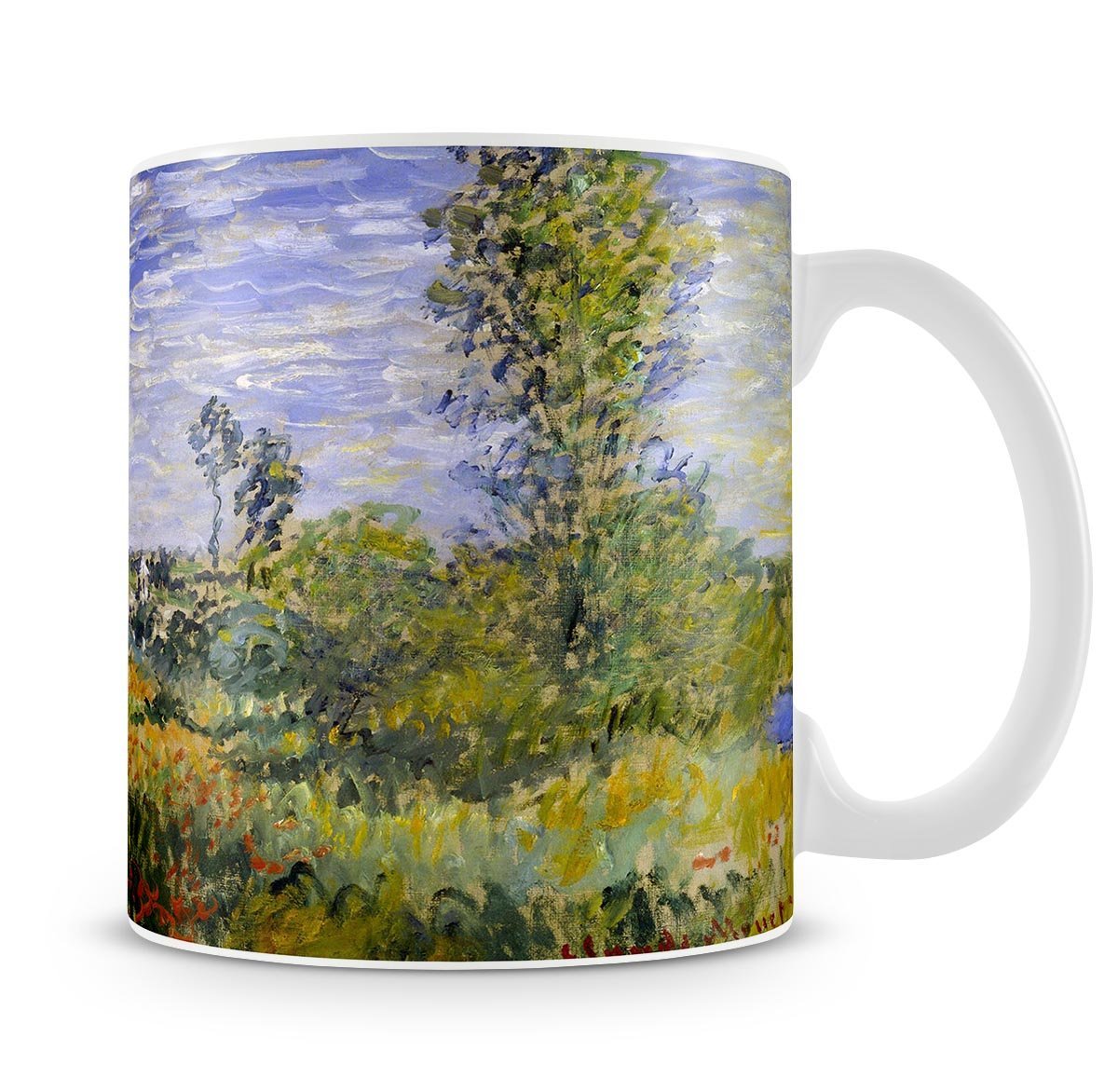 Vethueil by monet Mug - Canvas Art Rocks - 4