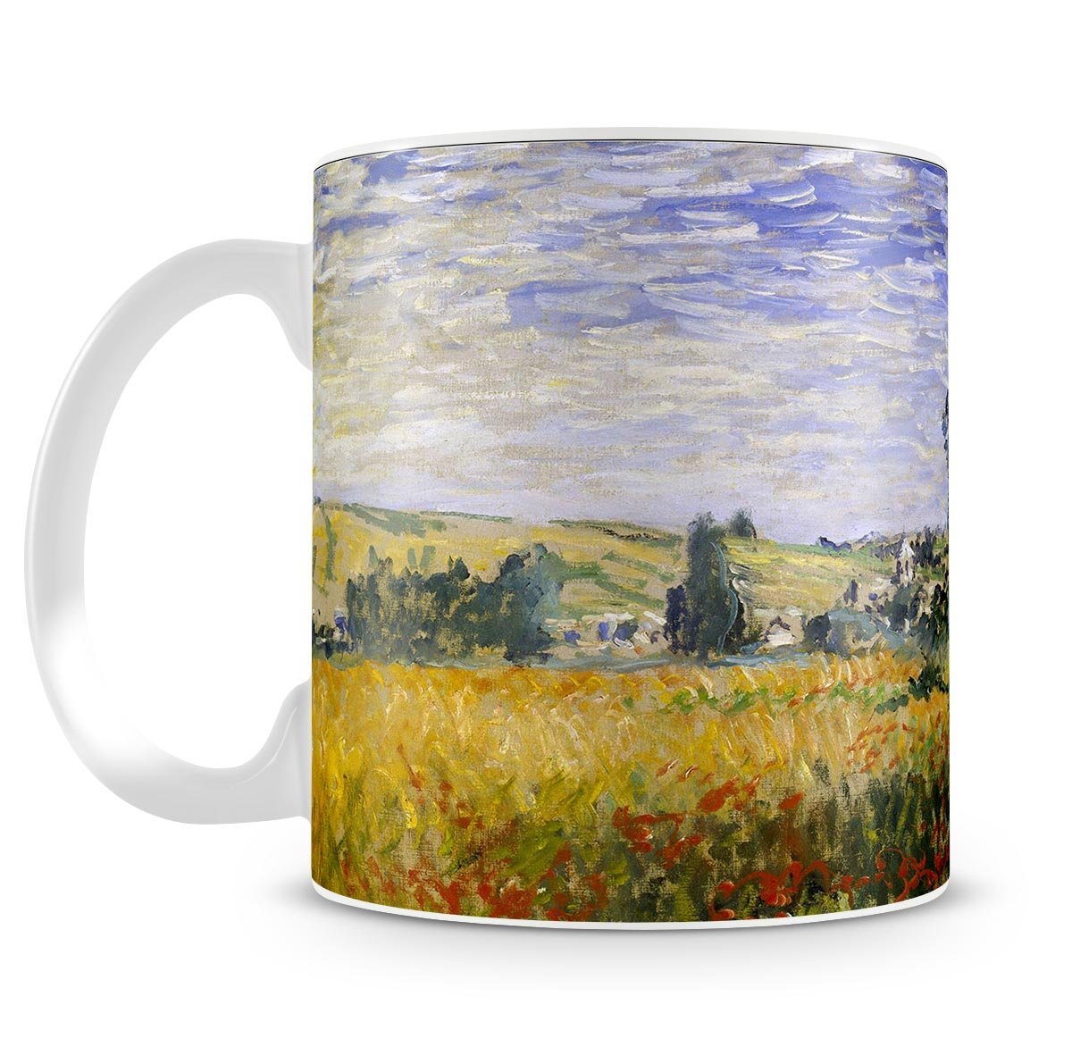 Vethueil by monet Mug - Canvas Art Rocks - 4