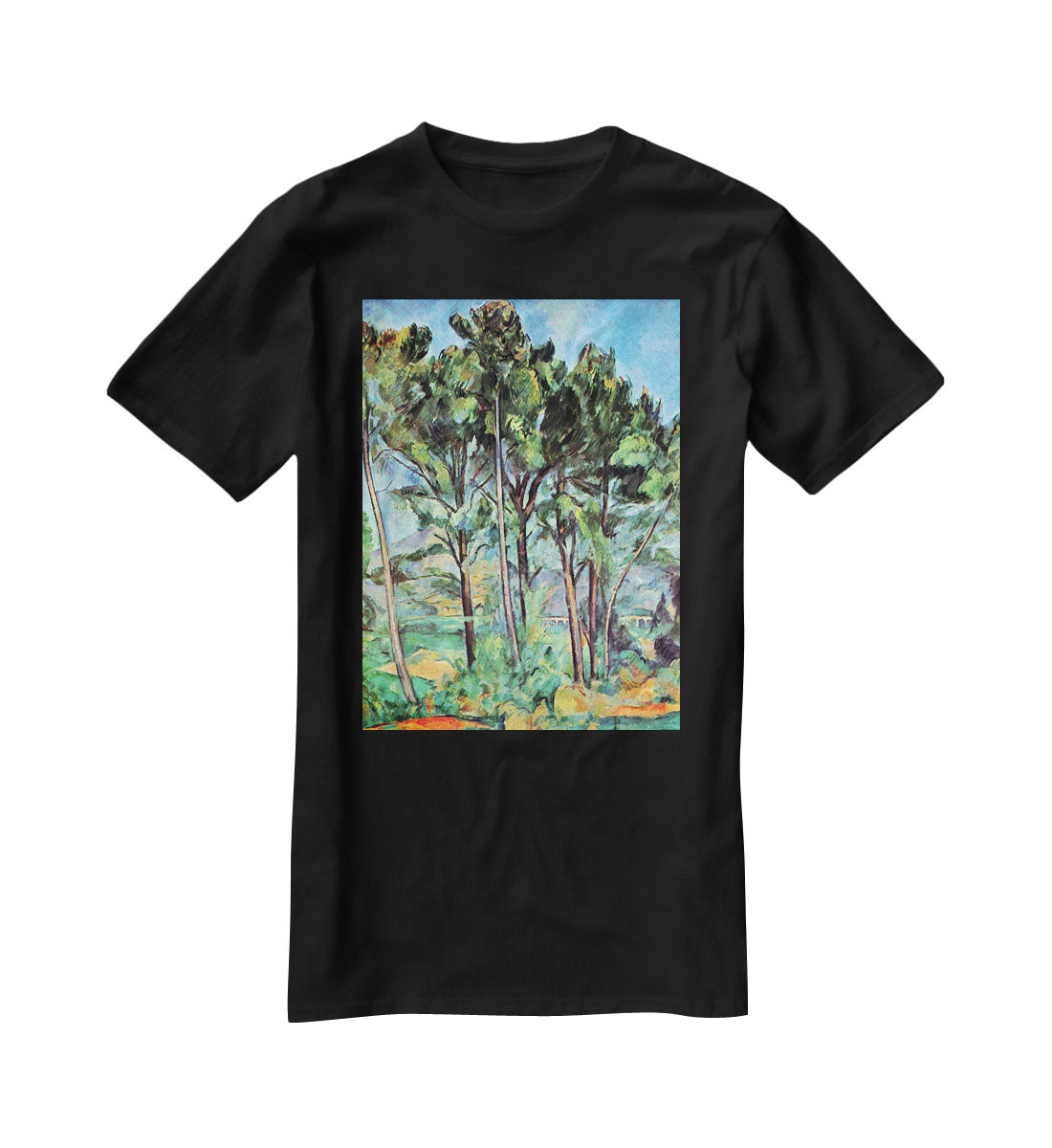 Viaduct by Cezanne T-Shirt - Canvas Art Rocks - 1