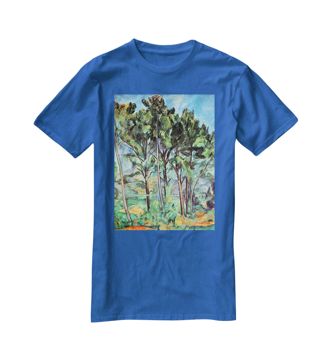 Viaduct by Cezanne T-Shirt - Canvas Art Rocks - 2