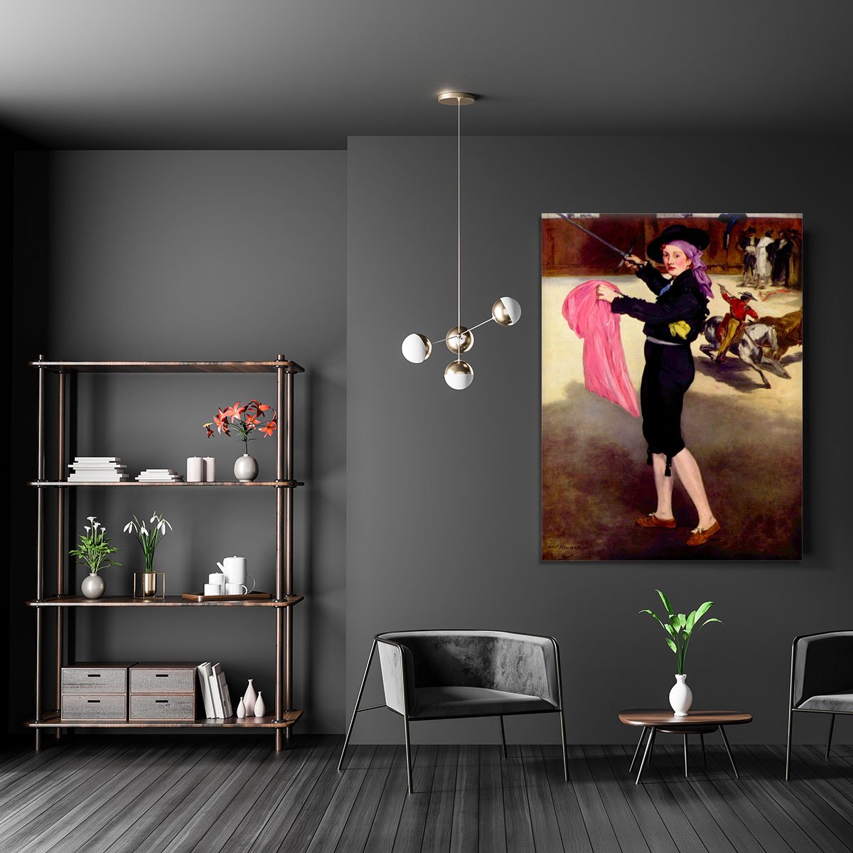 Victorine in the Costume of a Matador by Manet Canvas Print or Poster