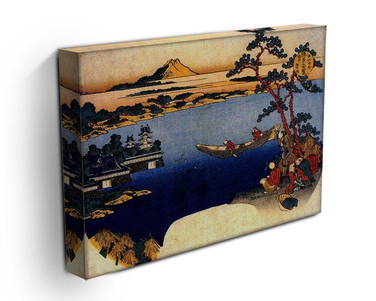 View of lake Suwa by Hokusai Canvas Print or Poster - Canvas Art Rocks - 3