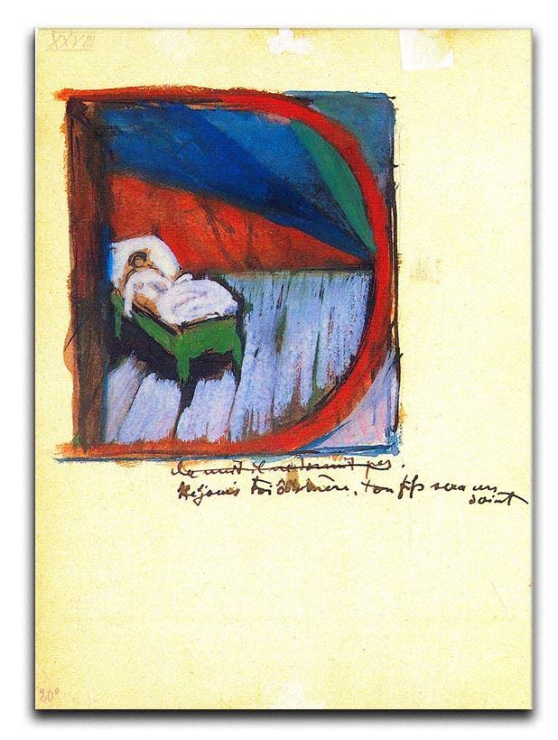 Vignette D by Franz Marc Canvas Print or Poster  - Canvas Art Rocks - 1