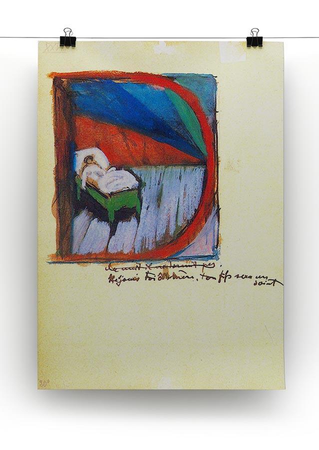 Vignette D by Franz Marc Canvas Print or Poster - Canvas Art Rocks - 2