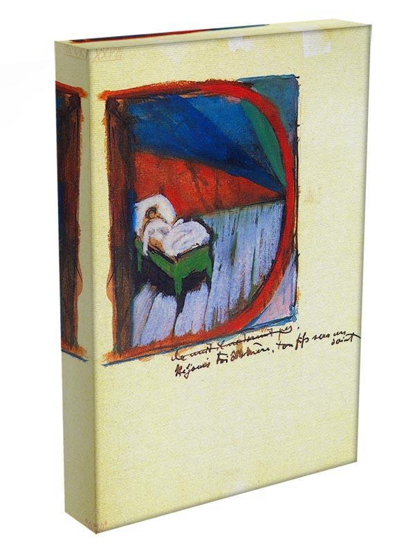 Vignette D by Franz Marc Canvas Print or Poster - Canvas Art Rocks - 3