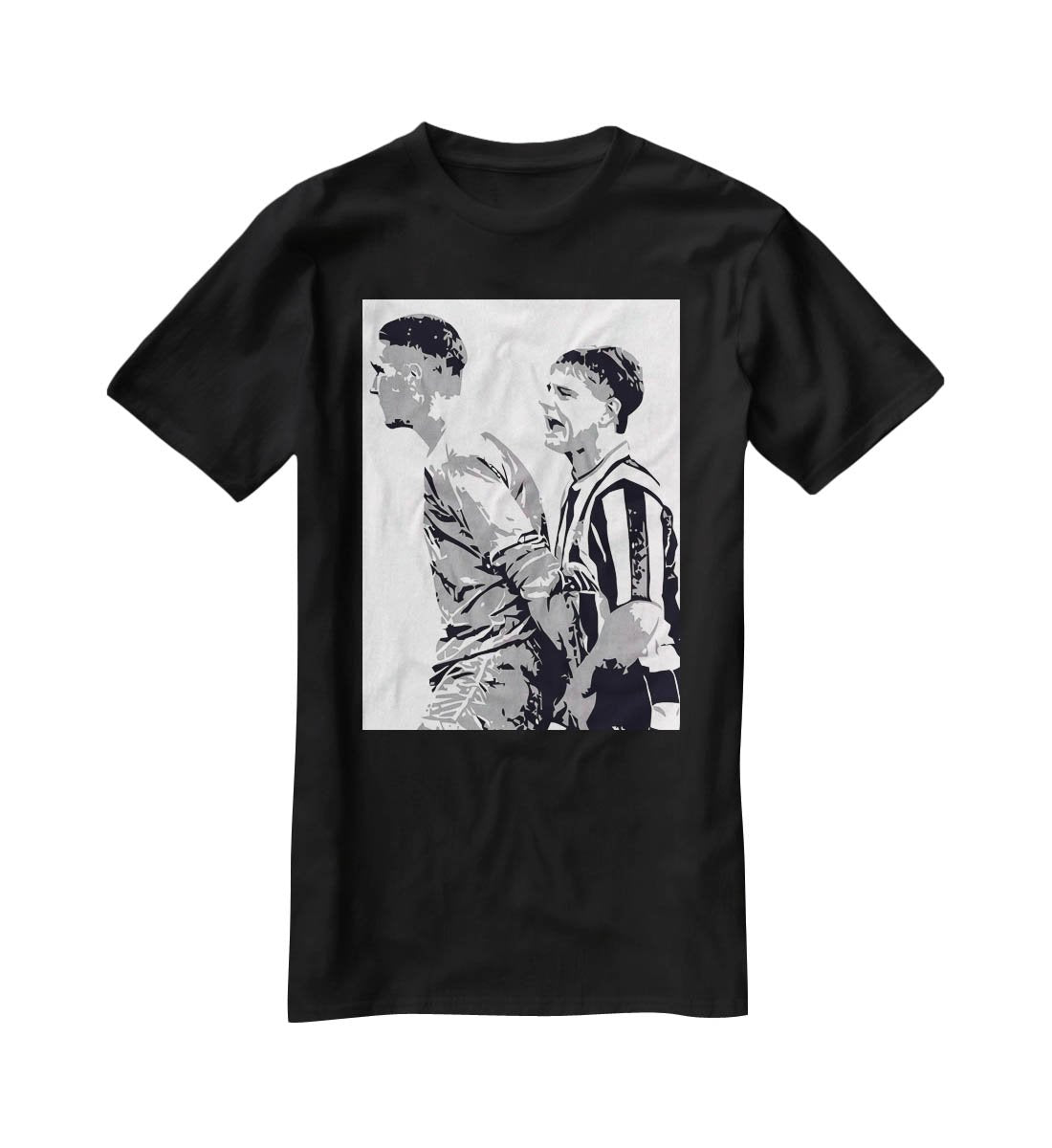 Vinnie Jones Gazza T-Shirt - Canvas Art Rocks - 1