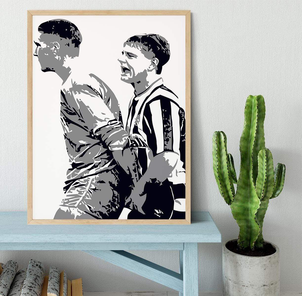 Vinnie Jones Gazza Framed Print - Canvas Art Rocks - 4