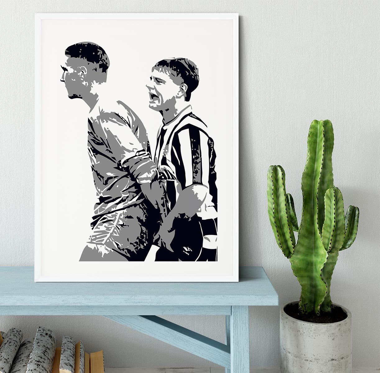 Vinnie Jones Gazza Framed Print - Canvas Art Rocks - 5