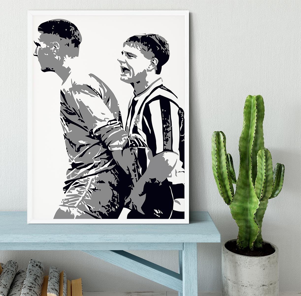 Vinnie Jones Gazza Framed Print - Canvas Art Rocks -6
