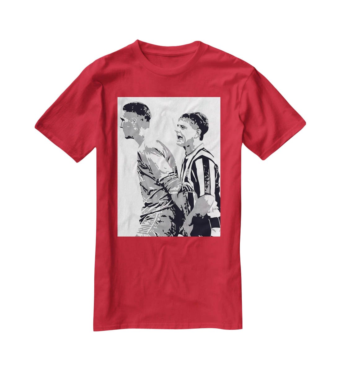 Vinnie Jones Gazza T-Shirt - Canvas Art Rocks - 4