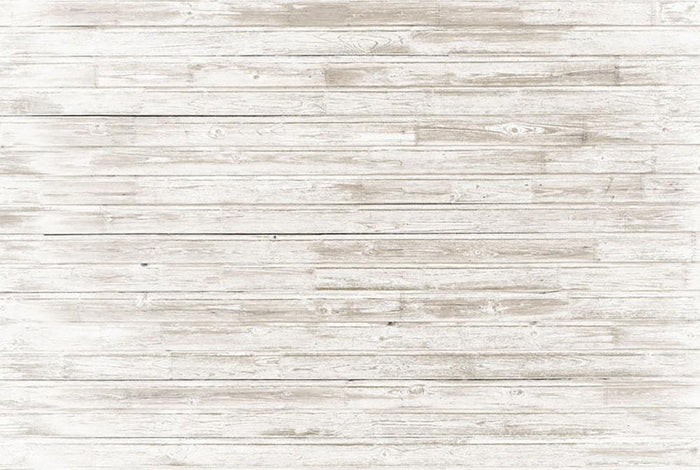 Vintage white wood Wall Mural Wallpaper