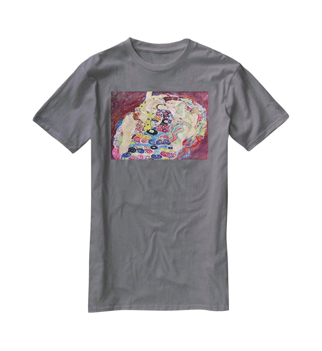 Virgins by Klimt T-Shirt - Canvas Art Rocks - 3