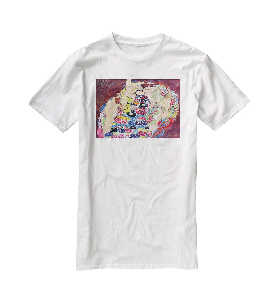 Virgins by Klimt T-Shirt - Canvas Art Rocks - 5