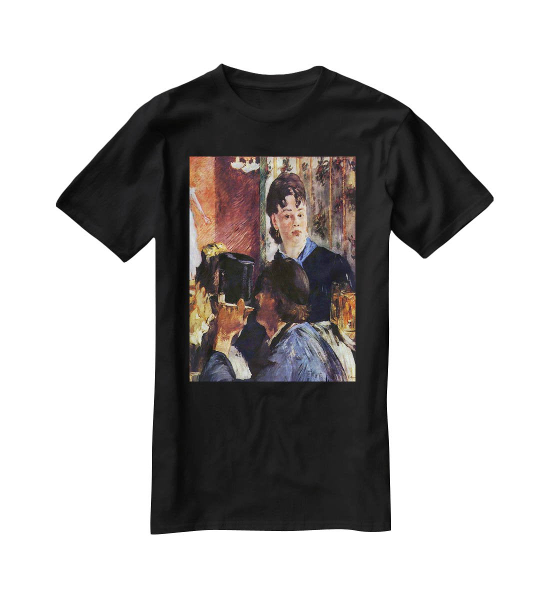 Waitress by Manet T-Shirt - Canvas Art Rocks - 1