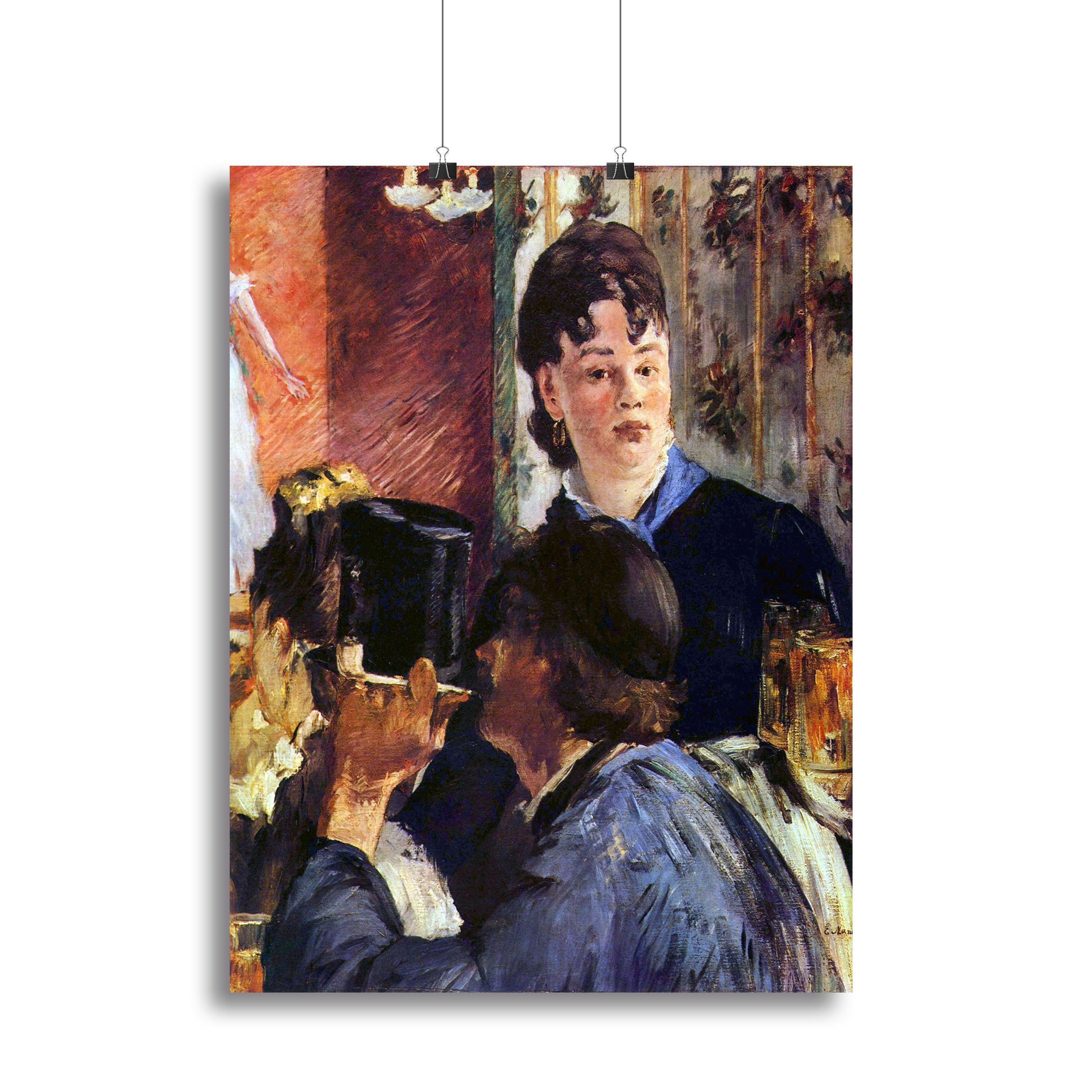 Waitress by Manet Canvas Print or Poster