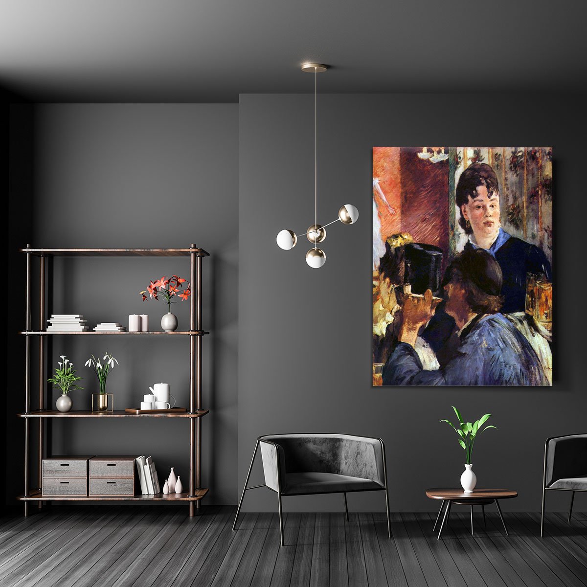 Waitress by Manet Canvas Print or Poster