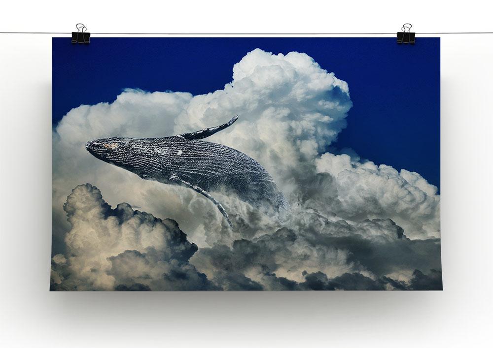 Wale Sky Canvas Print or Poster - Canvas Art Rocks - 2