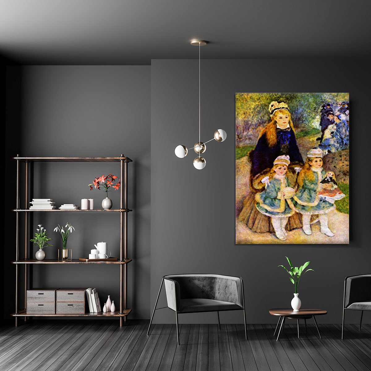Walk 2 by Renoir Canvas Print or Poster