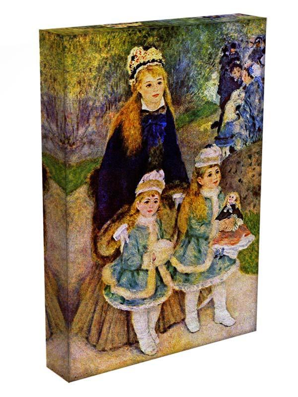 Walk 2 by Renoir Canvas Print or Poster - Canvas Art Rocks - 3