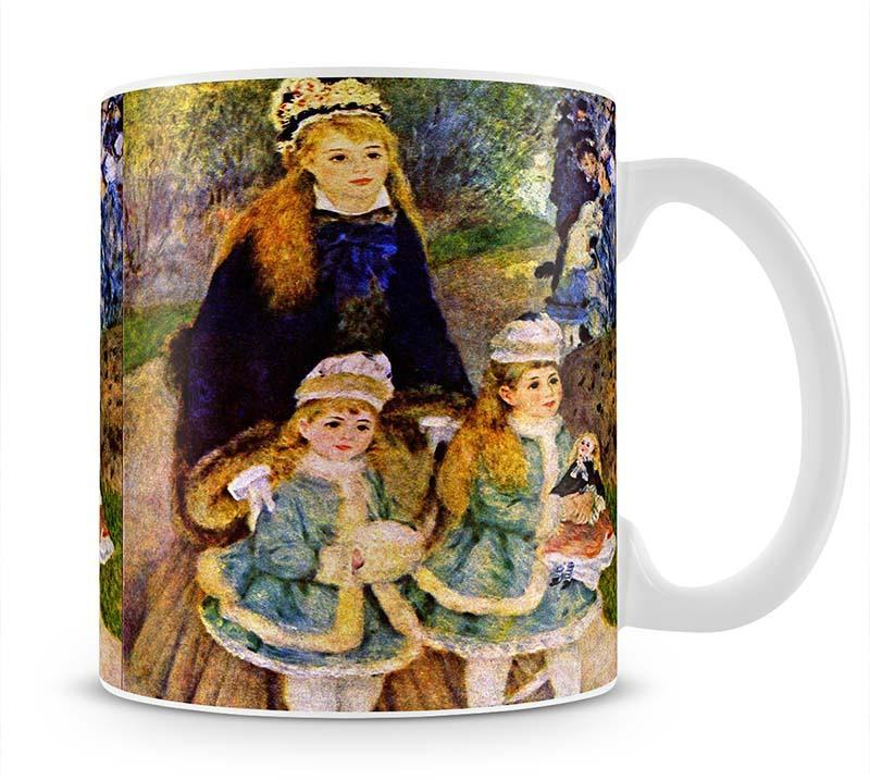 Walk 2 by Renoir Mug - Canvas Art Rocks - 1