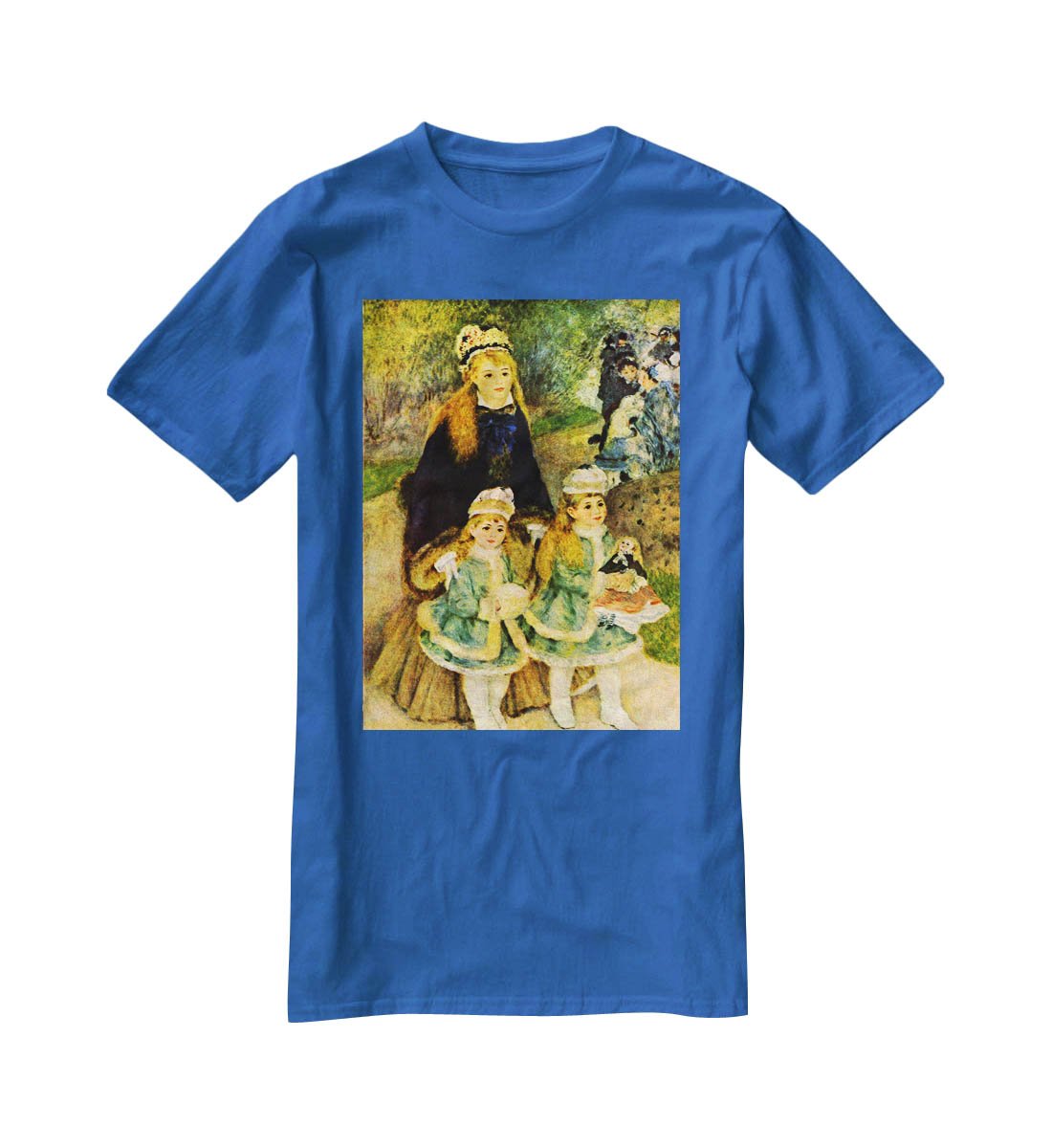 Walk by Renoir T-Shirt - Canvas Art Rocks - 2