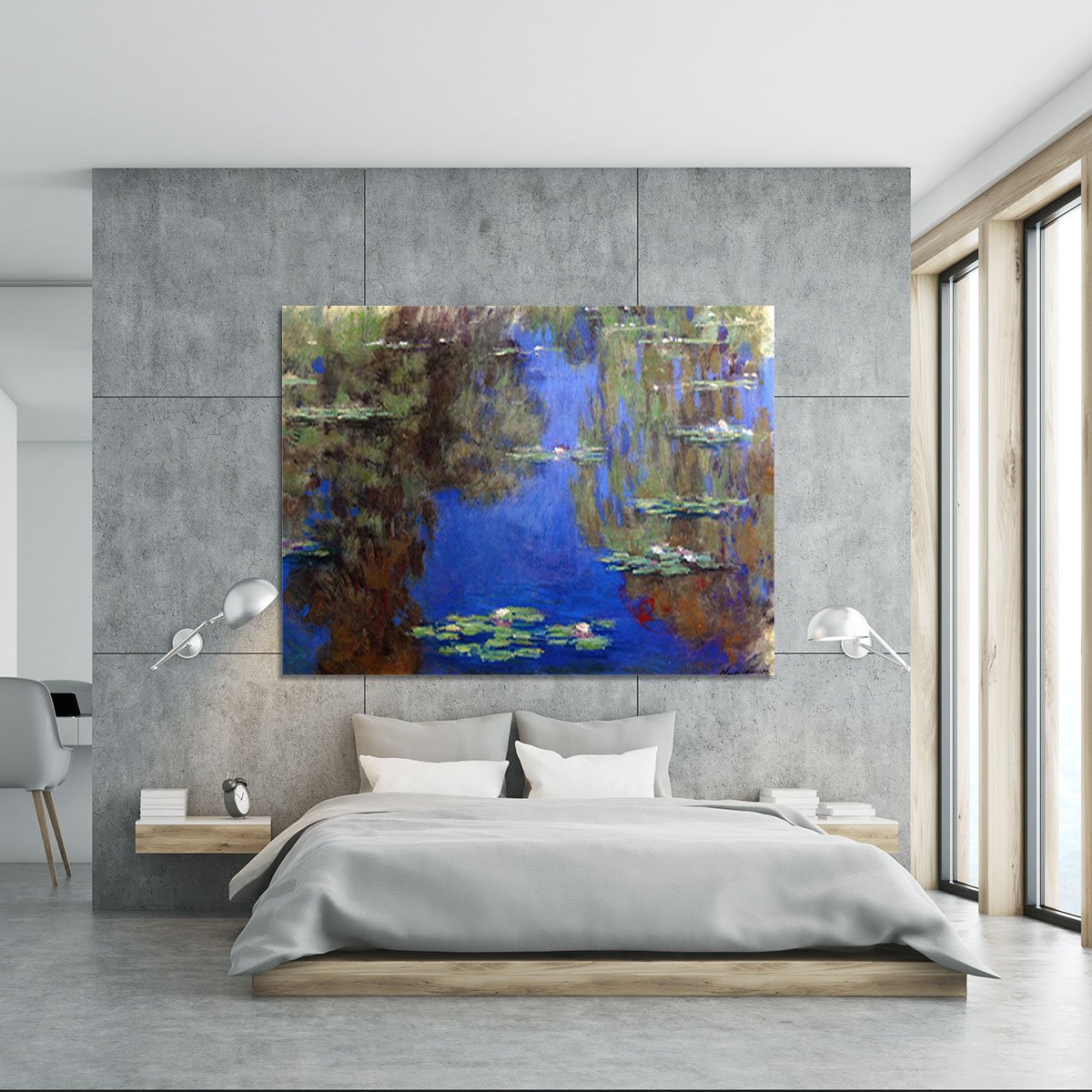 Water Lilies 6 By Manet Canvas Print or Poster
