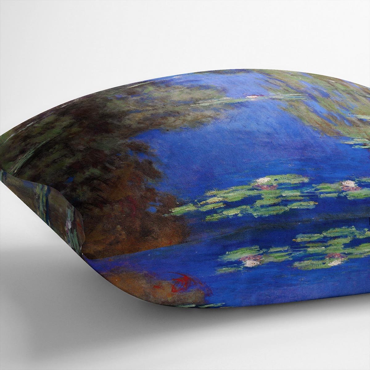 Water Lilies 6 By Manet Throw Pillow