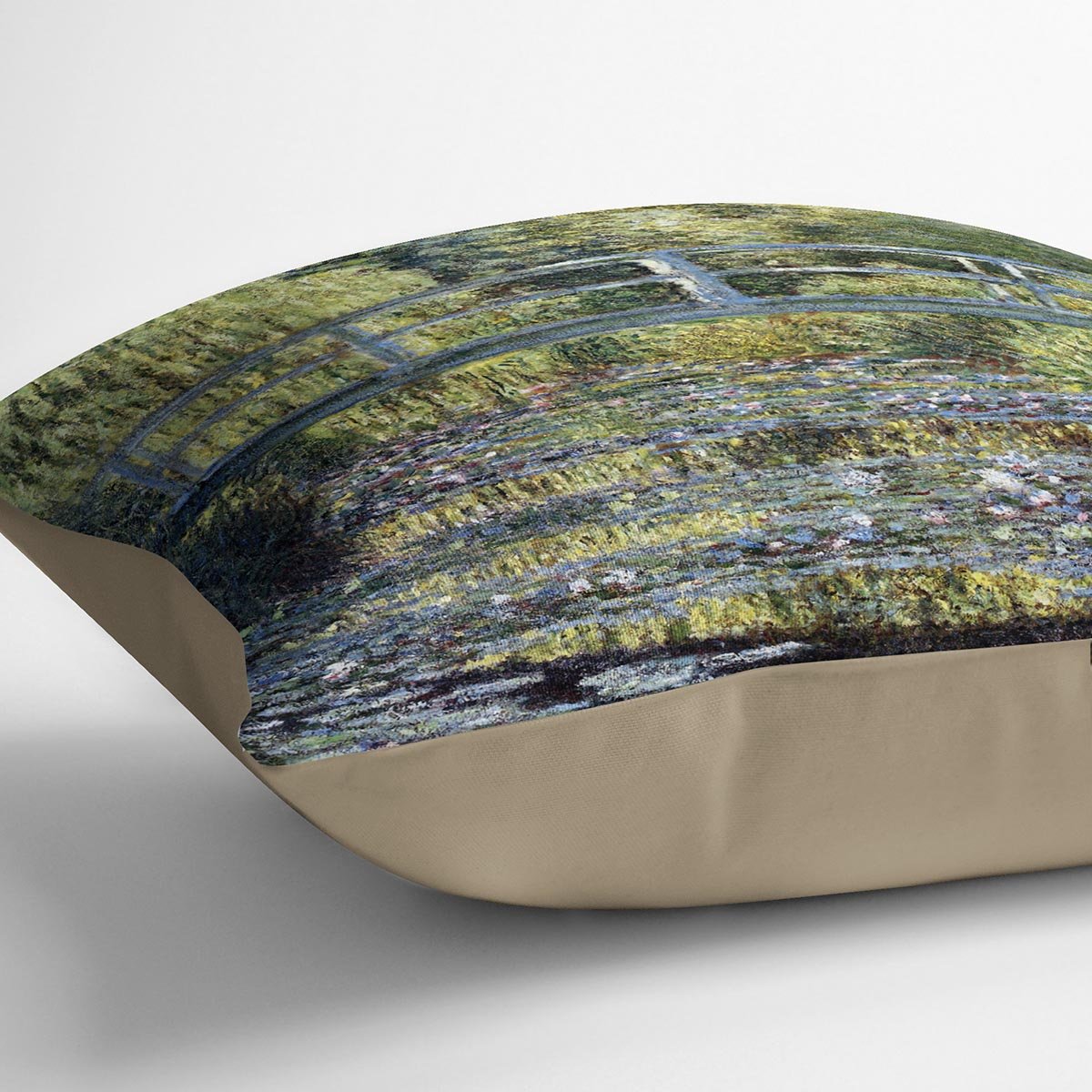Water Lilies 9 by Monet Throw Pillow