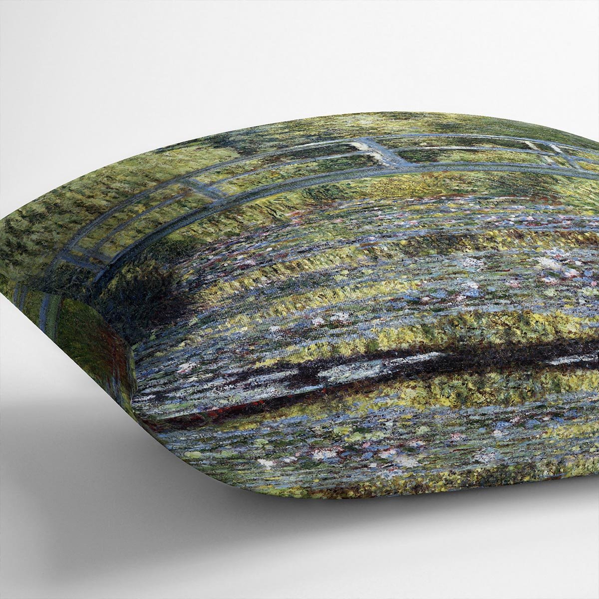 Water Lilies 9 by Monet Throw Pillow