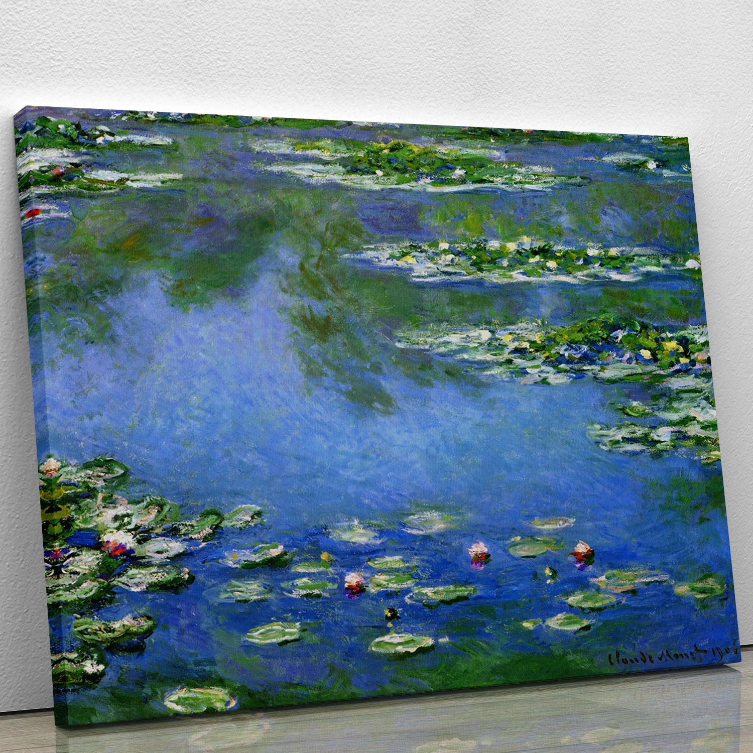 Water Lilies by Monet Canvas Print or Poster