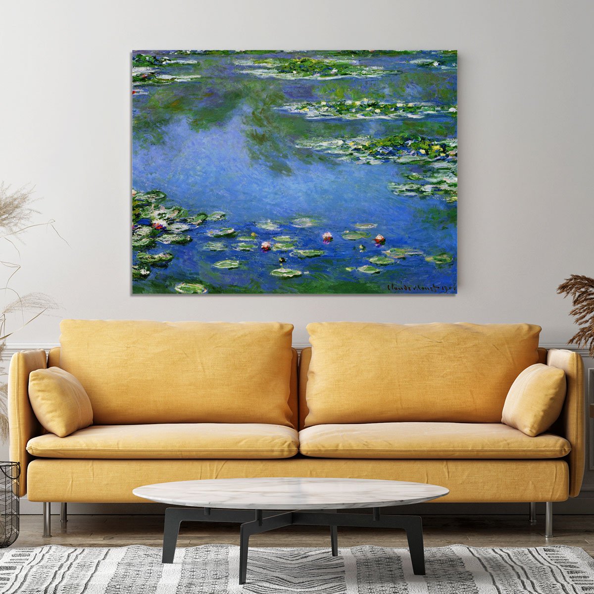Water Lilies by Monet Canvas Print or Poster