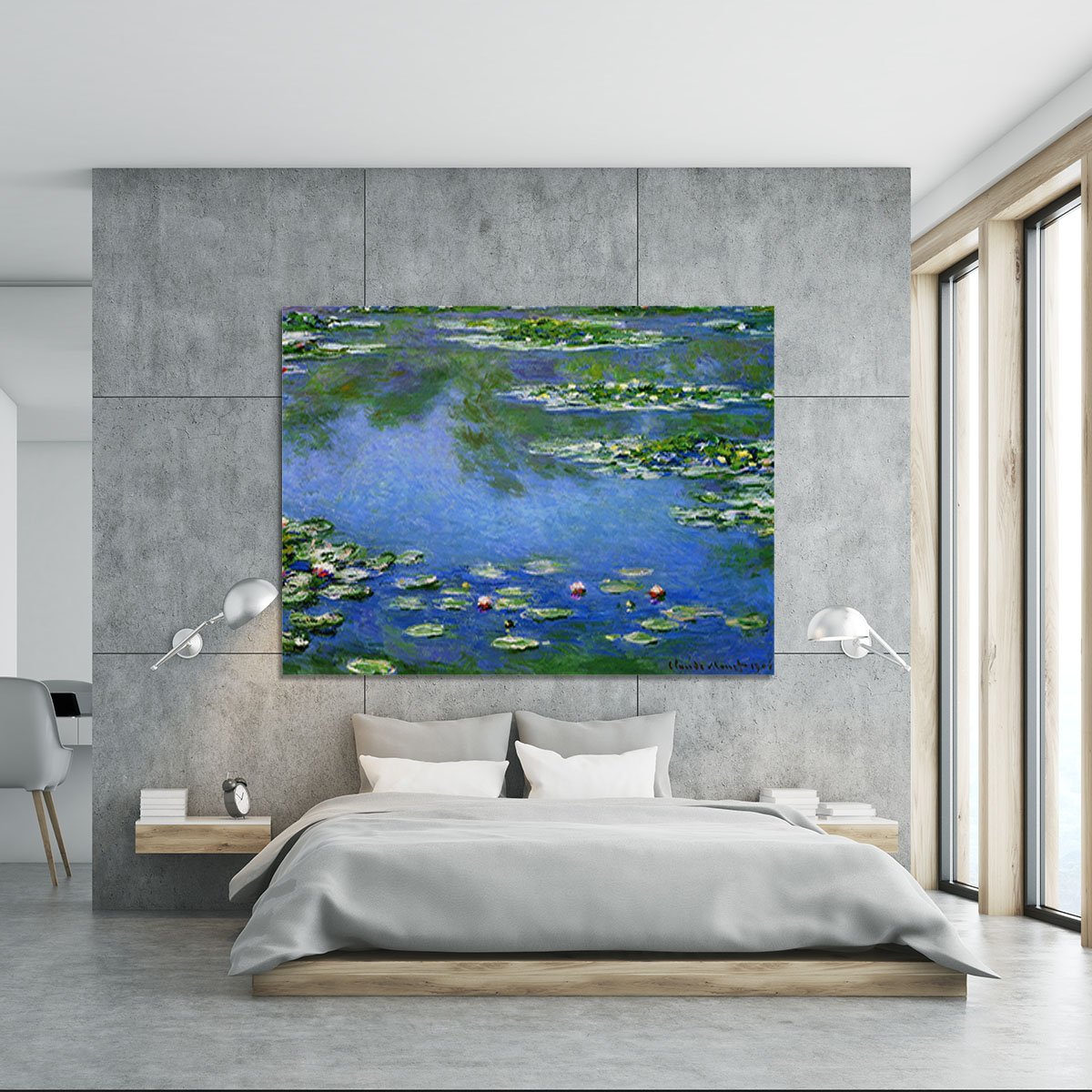 Water Lilies by Monet Canvas Print or Poster