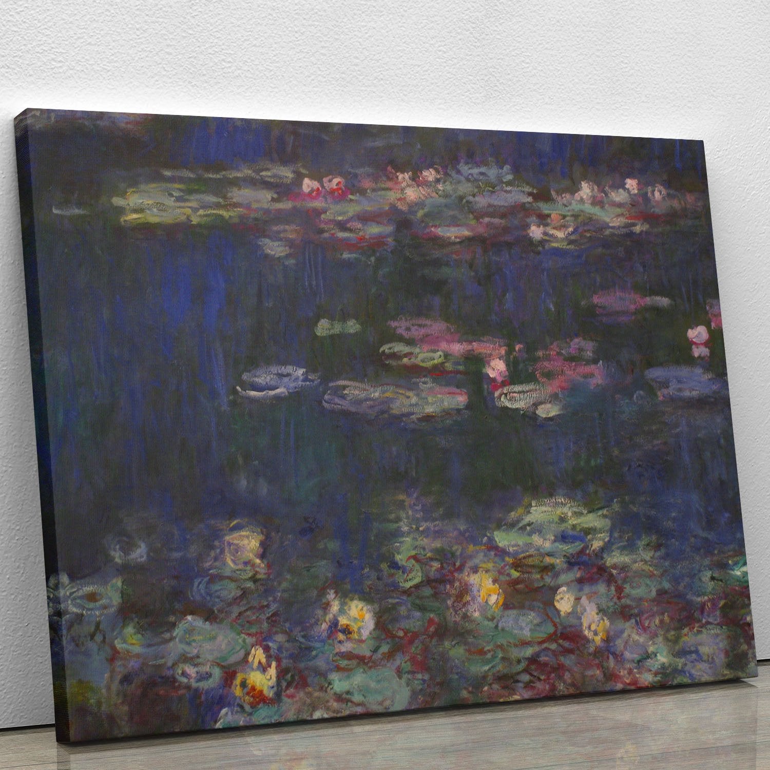 Water Lillies 11 by Monet Canvas Print or Poster