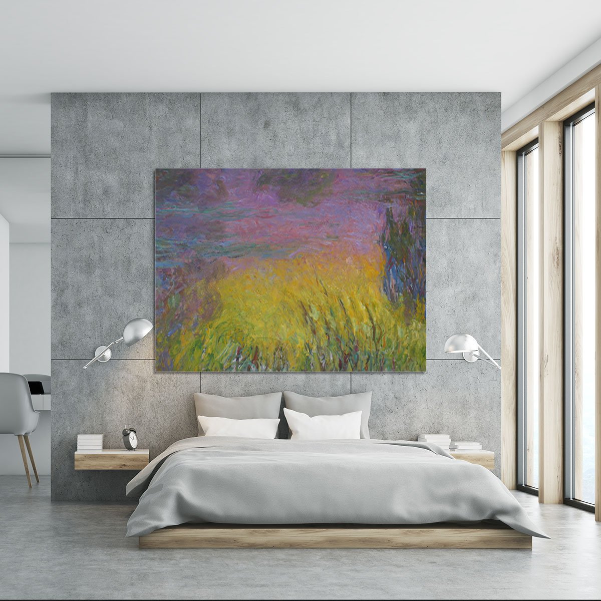 Water Lillies 12 by Monet Canvas Print or Poster