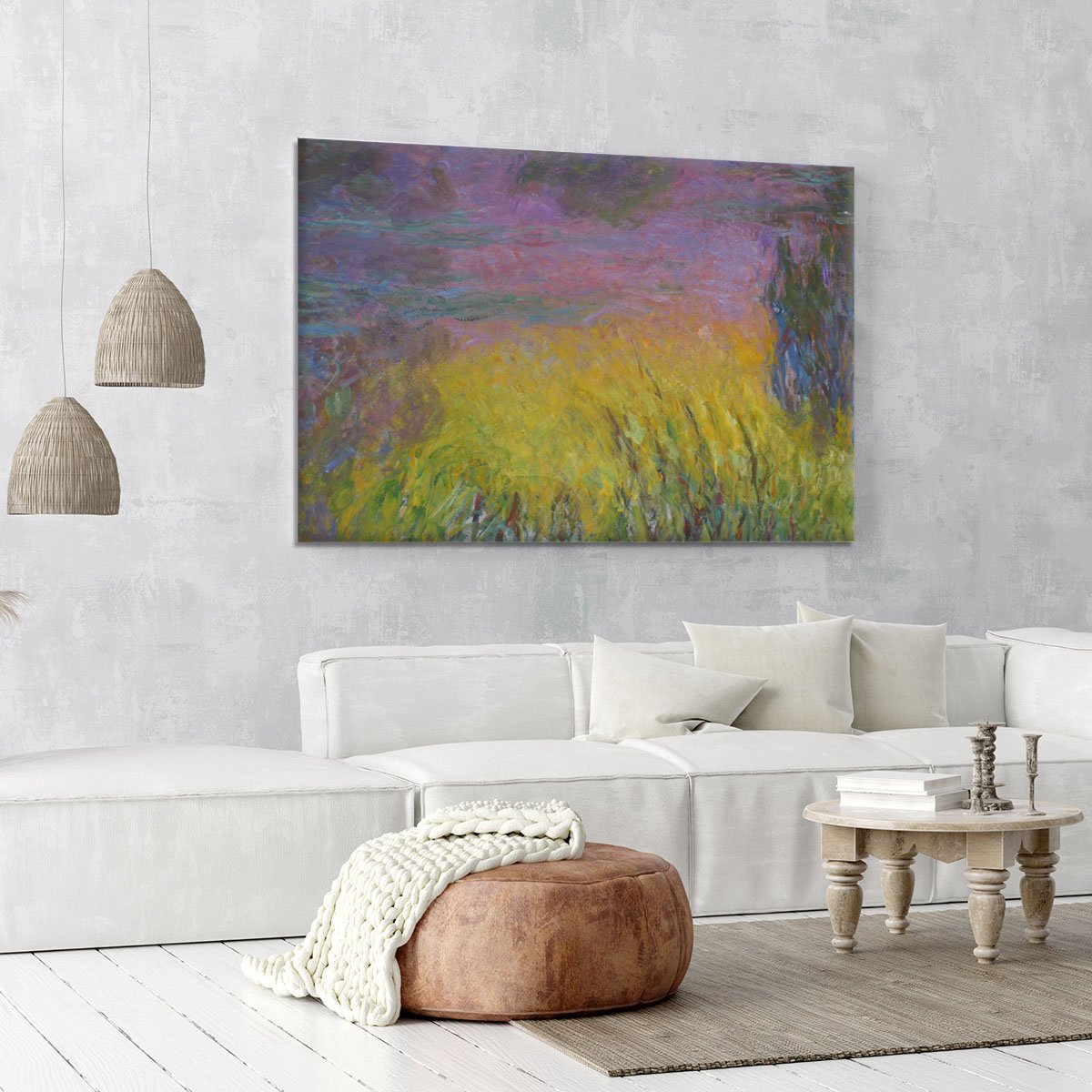 Water Lillies 12 by Monet Canvas Print or Poster