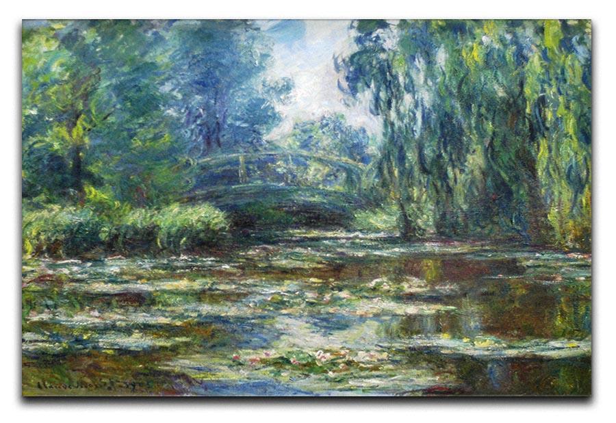 Water Lillies in Monets Garden by Monet Canvas Print & Poster  - Canvas Art Rocks - 1