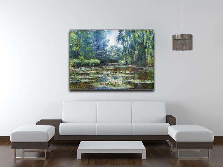 Water Lillies in Monets Garden by Monet Canvas Print & Poster - Canvas Art Rocks - 4