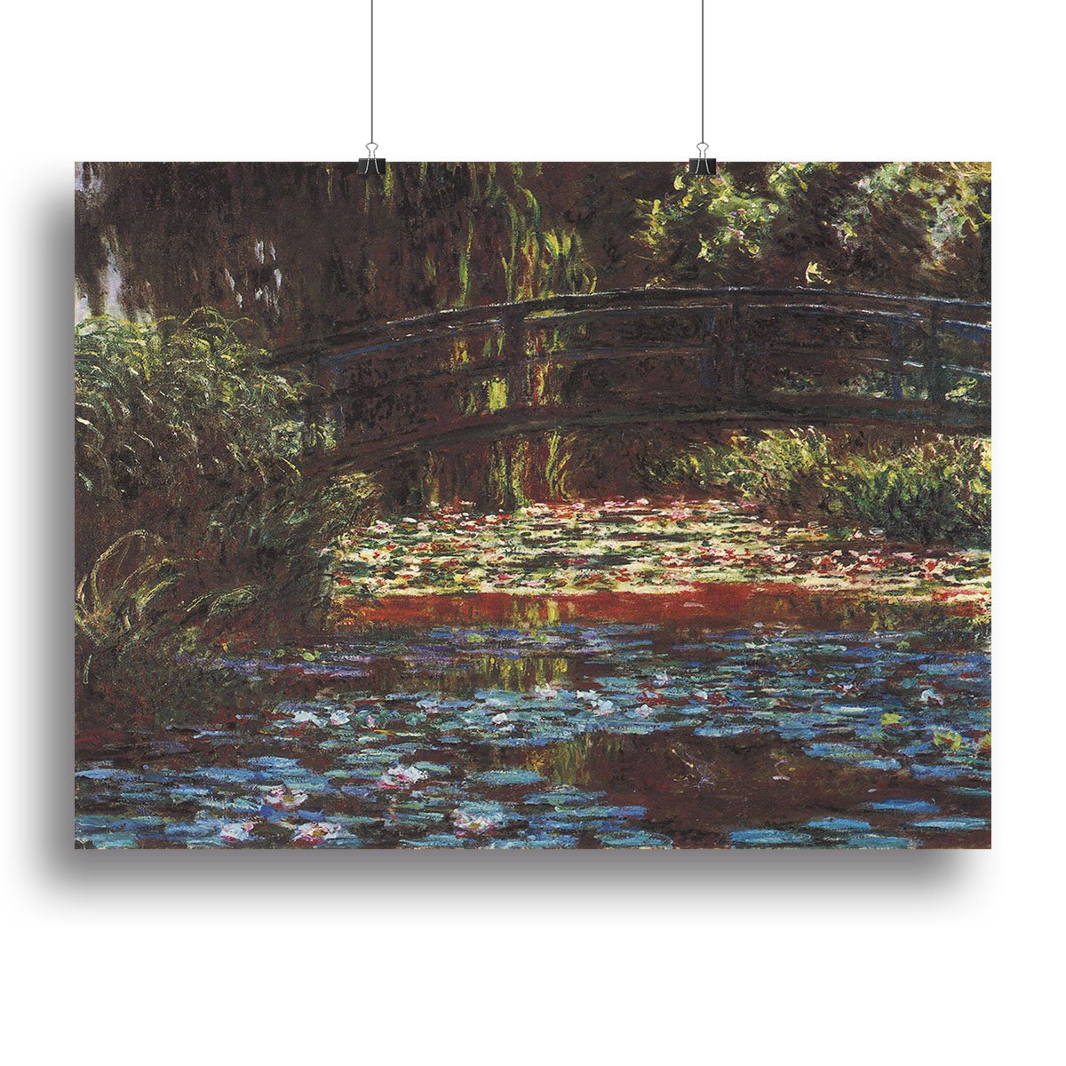Water Lily Pond 1 by Monet Canvas Print or Poster