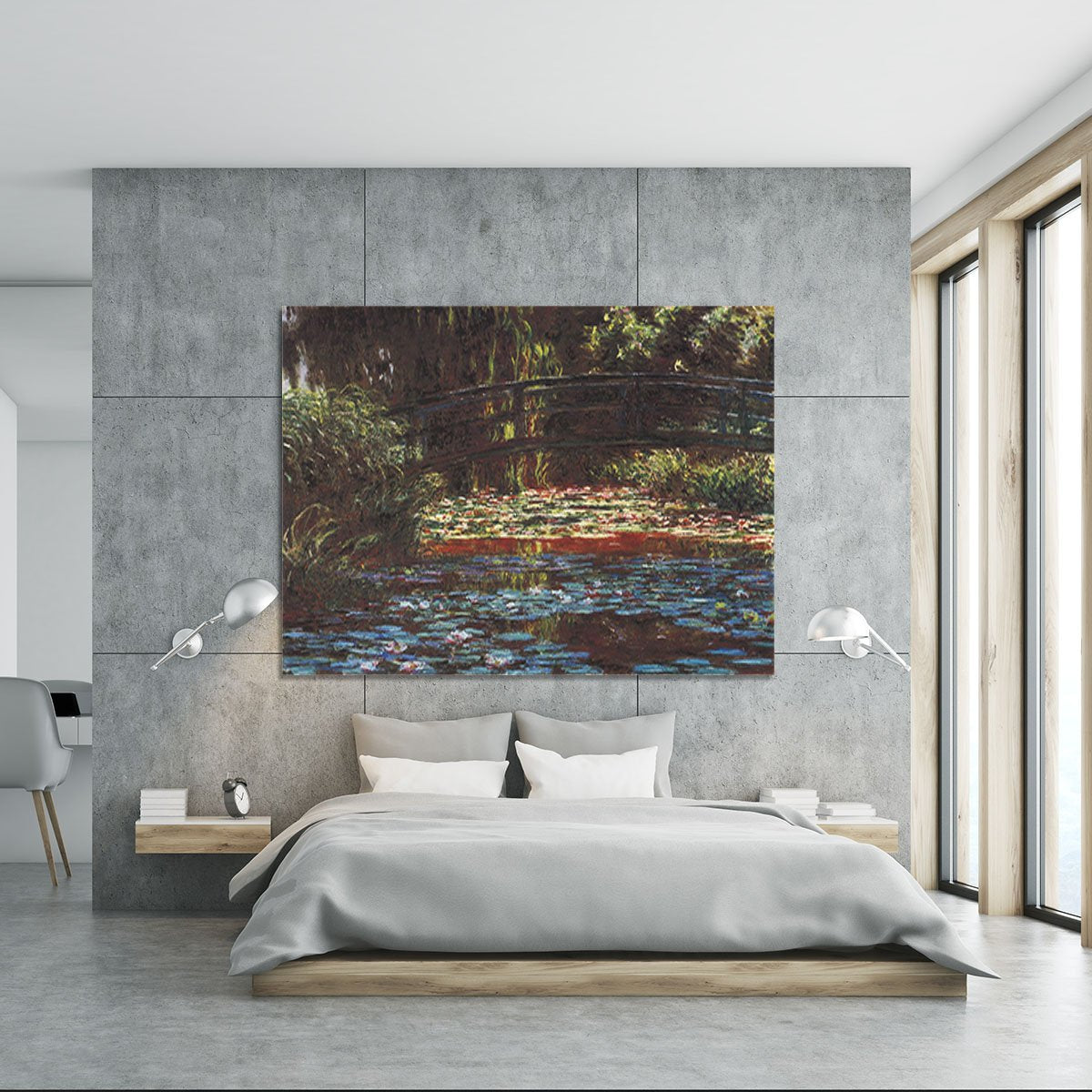 Water Lily Pond 1 by Monet Canvas Print or Poster